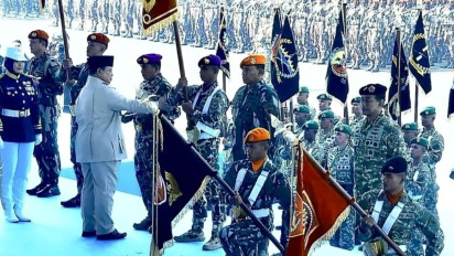 Presiden Kukuhkan Pimpinan Kopassus, Marinir, Korpasgat Bintang Tiga