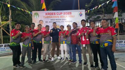 Gelar Kejuaraan Voli, PBVSI Ketapang Rajut Silahtuhrahmi