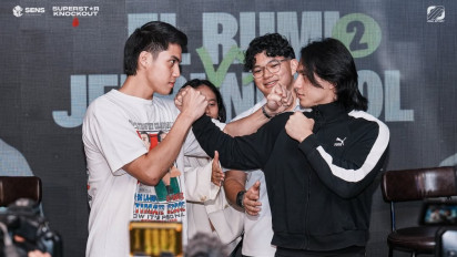 Belum Terima Kalah di Tinju, Kini Jefri Nichol Tantang El Rumi Tarung MMA, Warganet: Mau Berapa Kali Tanding Lagi, Jef?