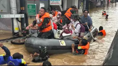 Ilustrasi banjir