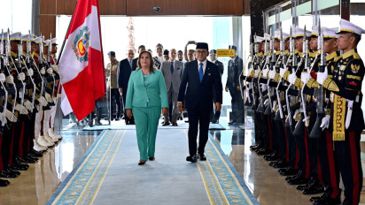 Presiden Peru Dina Boluarte Disambut Meriah di Jakarta, Bakal Bertemu Prabowo Hari Ini