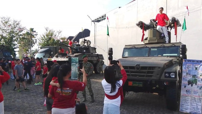 Pameran Alutsista dan Bazar Murah Warnai Semarak HUT ke-80 RI di Kota Malang