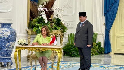 RI–Peru Teken CEPA, Prabowo Yakin Perdagangan Kedua Negara Akan Melesat