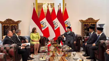 Presiden Prabowo dan Presiden Peru Dina Boluarte