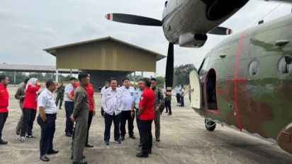 Kemenhut Lakukan Modifikasi Cuaca Tahap ke-3 Kendalikan Karhutla Riau