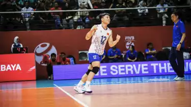 Dang Thi Hong selaku kapten Timnas Voli Putri Vietnam U-21