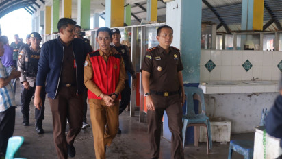 Terlibat Dugaan Kasus Korupsi Dana Desa Senilai Rp 500 Juta Kades Perayun Kundur Karimun Ditahan