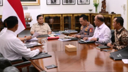 Prabowo Bahas Isu Strategis Ketahanan Pangan Nasional