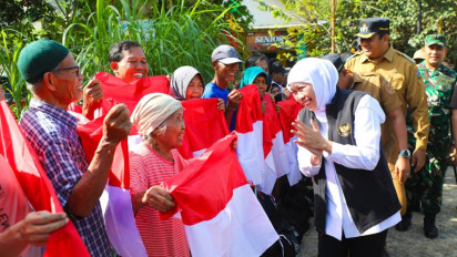 Gubernur Khofifah Apresiasi Program Rutilahu Kolaborasi Kodam V/Brawijaya Sasar Renovasi 158 Rumah di Pacitan