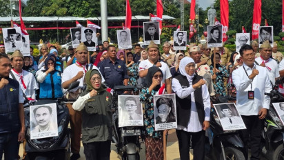 Pemprov Jatim Salurkan Bantuan kepada Perintis dan Ahli Waris Pahlawan Nasional