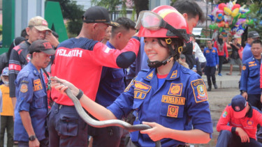 Cerita Patricya Damkar Perempuan, Putuskan Resign Kerja Kantoran dan Jadi Penakluk si Jago Merah