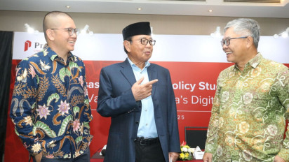 Laporan Riset Prasasti: ICOR Ekonomi Digital 4,3 Dua Kali Lipat Lebih Efisien Dibanding Rata-Rata 17 Sektor Lain