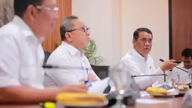 Menko Zulhas dan Mentan Amran Sulaiman.