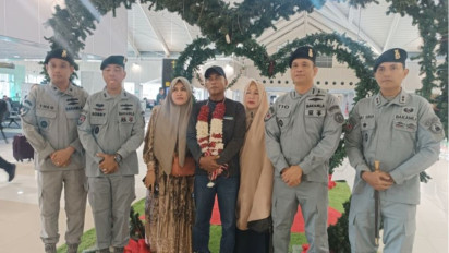 Penjaga Rumpon Terapung 12 Hari ke Filipina Dipulangkan ke Manado