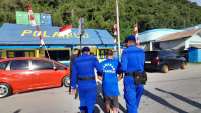 Polairud Polda Gorontalo Tindak Tegas Pelaku Bom Ikan