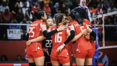 Timnas Voli Putri Indonesia U-21.