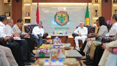 Dedi Mulyadi Sowan, Mentan Amran Beberkan soal Proyek Pabrik Mobil Rp33 Triliun yang Caplok Lahan Pertanian di Subang