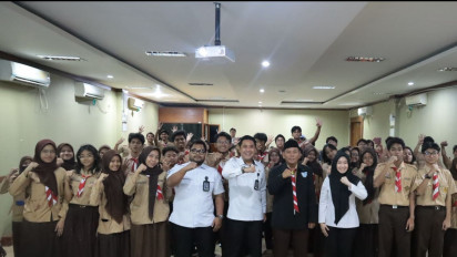 Kanim Jakpus Goes To School: Sosialisasi Keimigrasian di SMA Negeri 4 Jakarta Sambut HUT ke-80 RI
