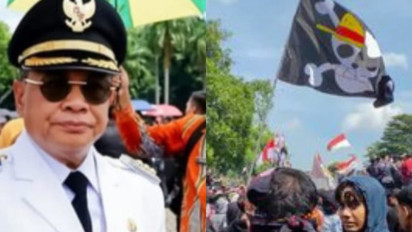 Rusuh sampai Telan Puluhan Korban, Aksi Demo Bupati Sudewo Mundur Diwarnai Bendera One Piece, Apa Maknanya?