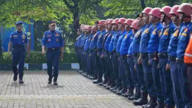 Ilustrasi petugas Dinas Penanggulangan Kebakaran dan Penyelamatan (Gulkarmat).