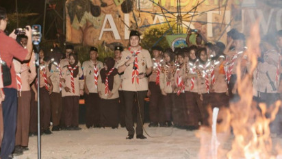 Wakil Ketua MPR RI: Pramuka Bukan Hanya Sekadar Berkemah, tapi Membentuk Ketangguhan Anak Bangsa