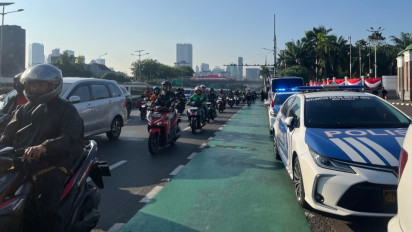 Jelang Sidang Tahunan 2025, Polisi Belum Terapkan Buka Tutup Jalan di Depan Gedung DPR/MPR RI