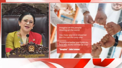 Momen Puan Maharani Nyanyi Lagu John Lennon di Sidang Tahunan MPR, Disambut Tepuk Tangan