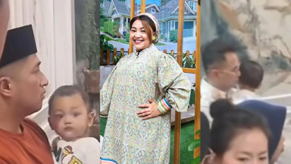 Pilu! Momen Raffi Ahmad dan Irfan Hakim Gendong Putra Kembar Mpok Alpa di Rumah Duka