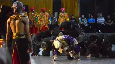 Rehearsal Pagelaran Sabang Merauke di Yogyakarta