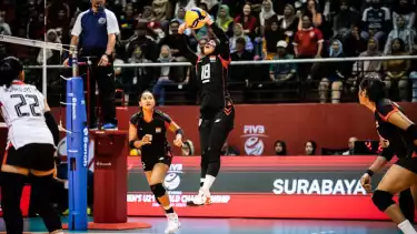 Timnas Voli Putri Indonesia U-21 vs Puerto Rico