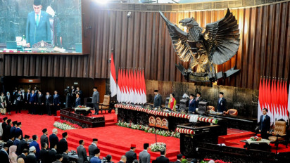 Berita Foto: Pidato Kenegaraan Perdana, Prabowo Tegaskan Komitmen Pemerintah Bekerja untuk Kesejahteraan Rakyat