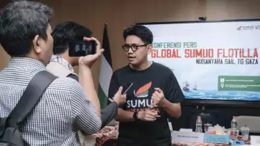 indonesia Country Director Sumud Nusantara Rifa Berliana Arifin