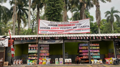 Pedagang Pasar Hewan Barito Duga Proyek Revitalisasi 3 Taman Jadi 1 Bermuatan Politis: Taman Bendera Pusaka untuk Megawati?