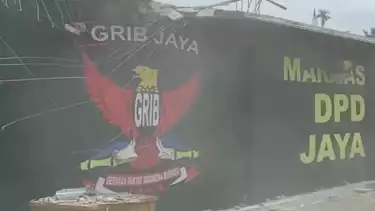 Markas GRIB Jaya di Deli Serdang dibongkar Bobby Nasution