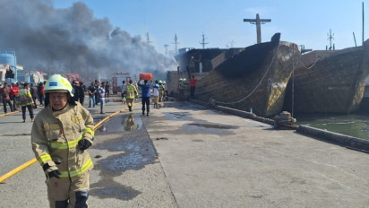Kronologi Terbakarnya Empat Kapal di Pelabuhan Muara Baru Jakarta Utara, Ternyata Ini Penyebabnya