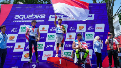 Pembalap Indonesia Juara Dunia Termuda di Ajang Aquabike 2025, Boanerges Berikan Kado Terindah Jelang HUT ke-80 RI
