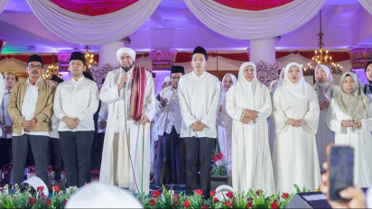 Syukuri 80 Tahun Kemerdekaan RI, Gubernur Khofifah dan Ribuan Masyarakat Jatim Larut Dalam Dzikir, Do'a  dan Sholawat Bersama Habib Syech