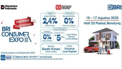 BRI Finance & BRINS Oto Hadir di BRI Consumer Expo 2025 Bandung pada 15-17 Agustus 2025