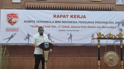 KSMI DKI Jakarta Gelar Raker I, Guruh Tirta: Sepakbola Mini Siap Wujudkan Jakarta jadi Kota Global