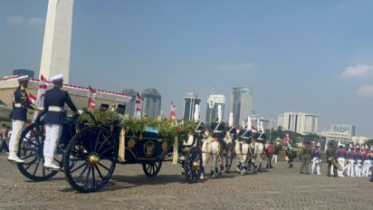 Tak Ada Megawati, Upacara di Istana Merdeka Dihadiri SBY dan Jokowi