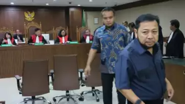 Mantan Ketua DPR RI Setya Novanto Bebas Bersyarat