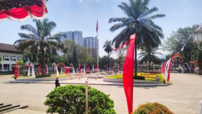 KDM Ingin Ubah Halaman Depan Gedung Sate Jadi Lapangan Upacara, Ini Alasannya