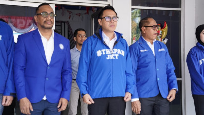 Dipimpin Sekjen, PAN DKI Jakarta Kibarkan Bendera Rayakan HUT Ke 80 RI