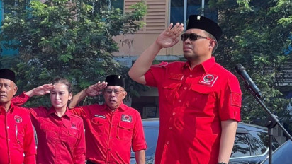 Momentum HUT ke-80 RI, DPC PDIP Kota Tangsel: Rakyat Sumber Kedaulatan