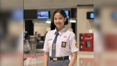 Profil Aliah Sakira, Siswi SMA Negeri 14 Makassar Jadi Pembawa Baki dalam Upacara Penurunan Bendera Merah Putih