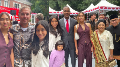 Termasuk Patrick Kluivert dan Alex Pastoor, Pemain Keturunan Timnas Indonesia Rayakan HUT Ke-80 RI di Belanda