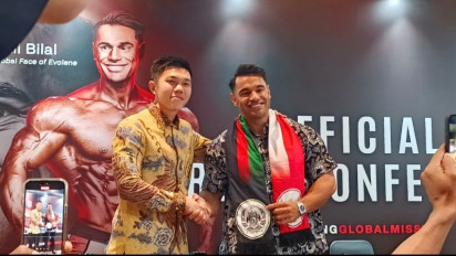 Atlet Binaraga Top Dunia Ali Bilal Anggap Indonesia Jadi Rumah Kedua, Janjikan Ini Jika Raih Gelar di MR Olympia 2025 