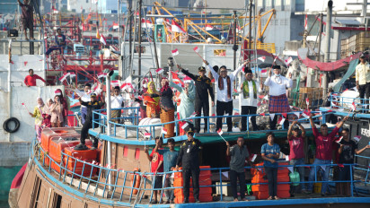 Simbol Simpul Ekonomi Biru, 80 Kapal Perikanan Upacara HUT RI di Pelabuhan Muara Baru