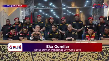 Konferensi Pers GRIB Jaya mengenai pembongkaran markasnya di Deli Serdang, Sumatera Utara