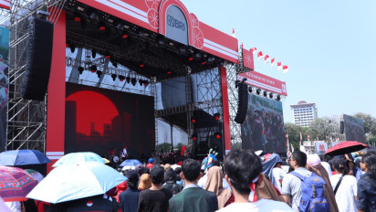 Gelar Panggung Hiburan di Monas, BRI Turut Sukseskan Pesta Rakyat & Karnaval HUT ke-80 RI